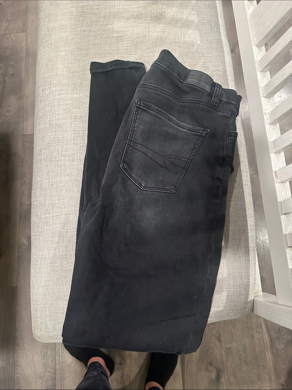 American Eagle Outfitters Women's Slim Black Jeans
